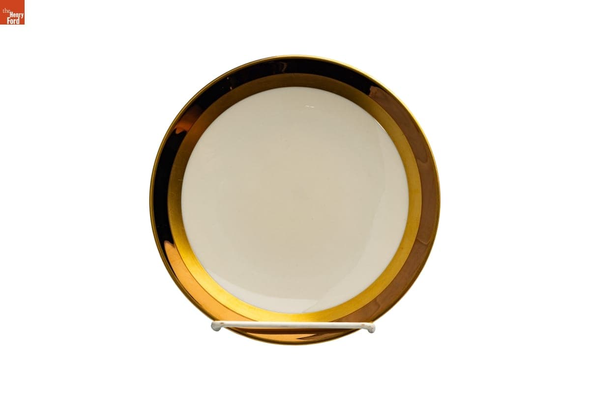 Marquis Pattern Bread and Butter Plate Used by the Jackson Family, Selma, Alabama