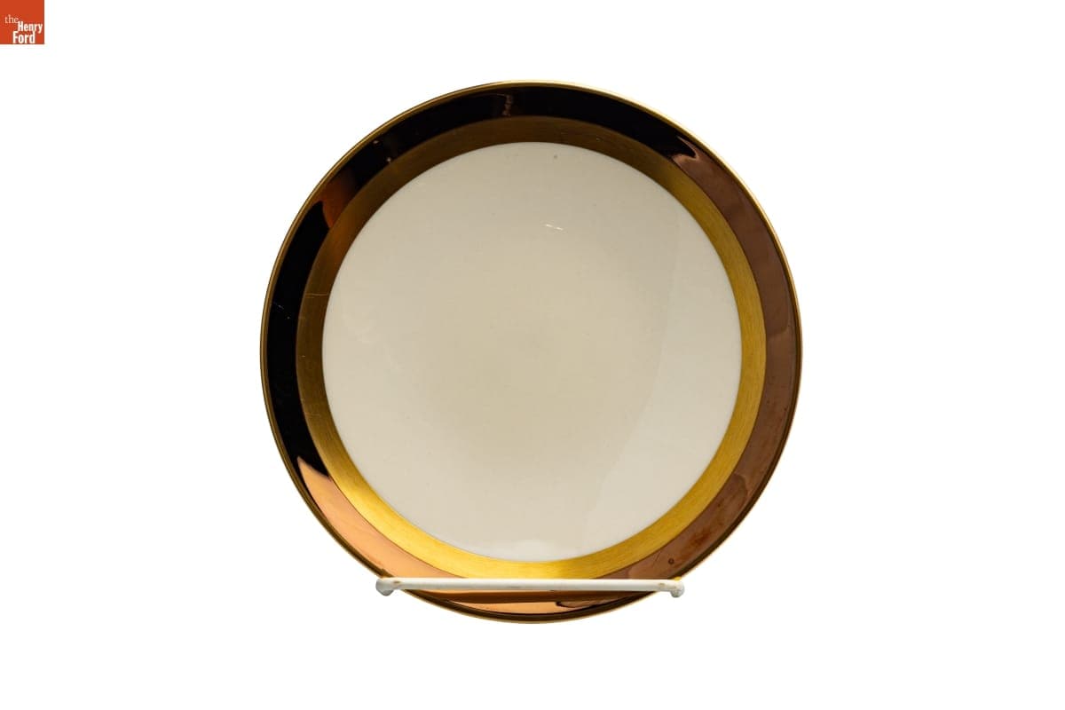 Marquis Pattern Bread and Butter Plate Used by the Jackson Family, Selma, Alabama