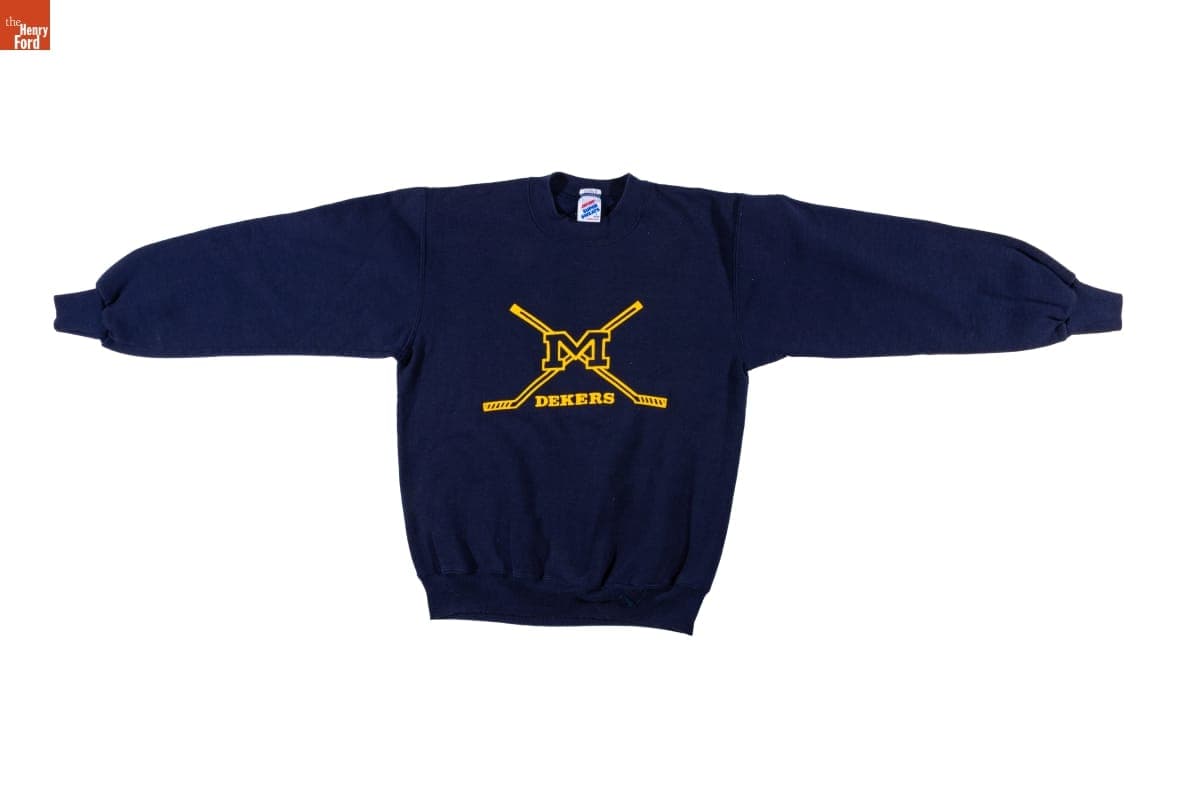 Deckers Blue Line Club Sweat Shirt, circa 1990