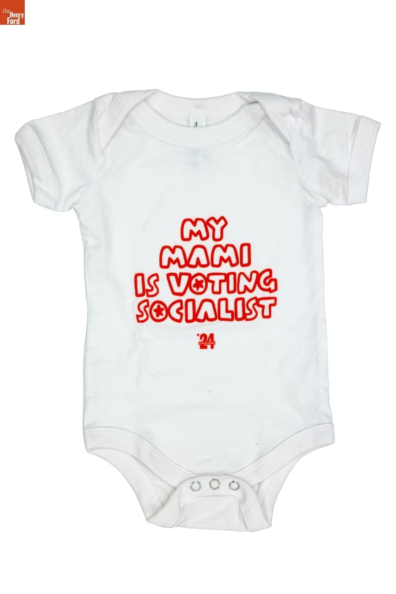 "My Mami is Voting Socialist" Onesie, 2024