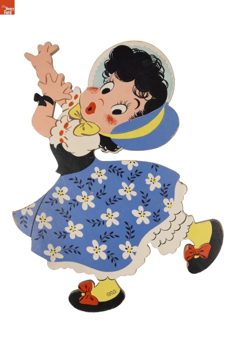 Jill from the "Jack and Jill" Wall Decoration Set, 1948-1965