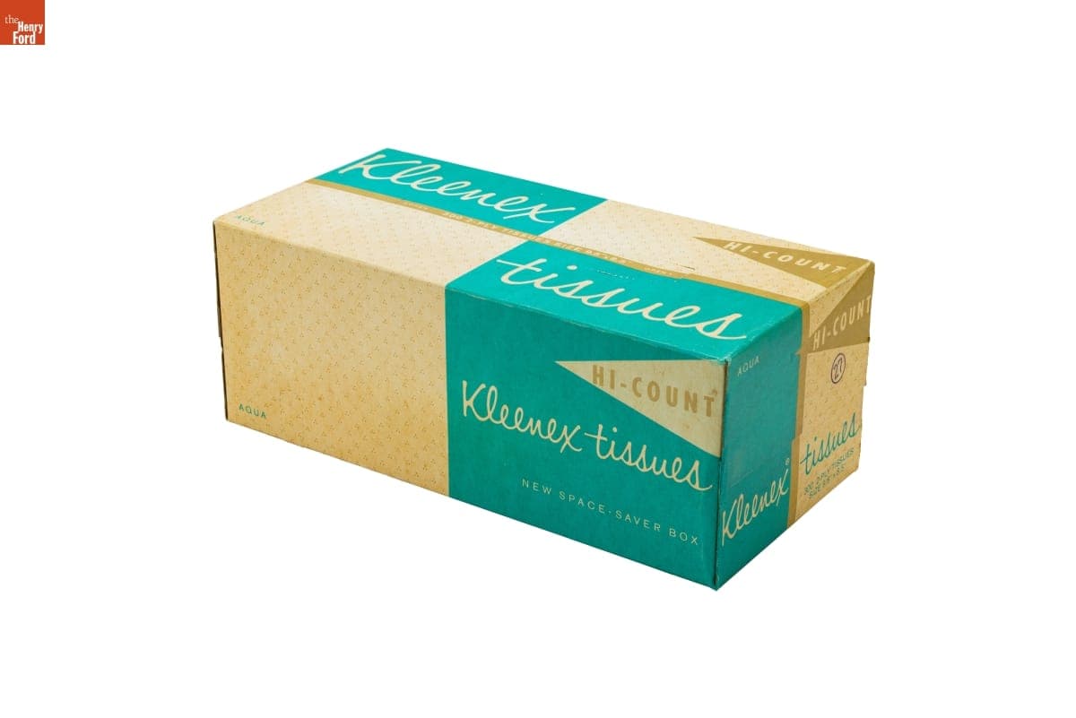 Box of Kleenex Facial Tissues, 1955