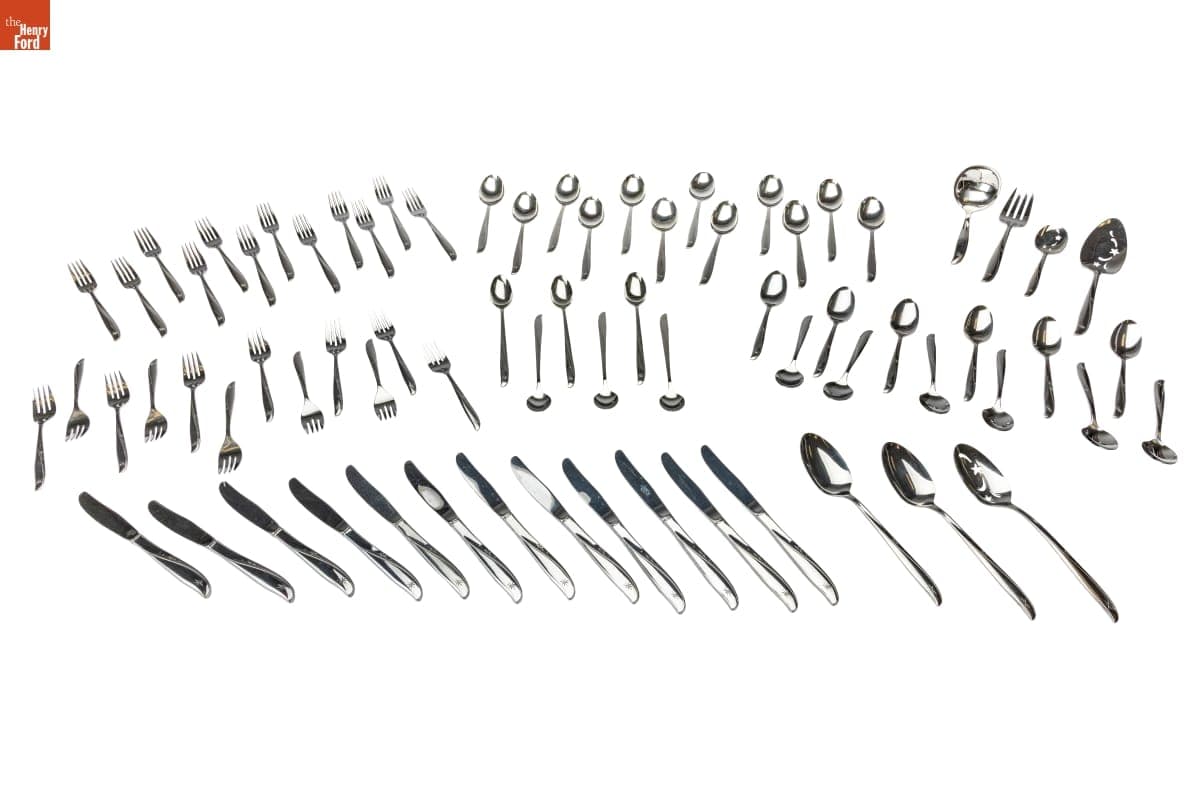 Set of Oneida "Twin Star" Flatware, 1959-1965