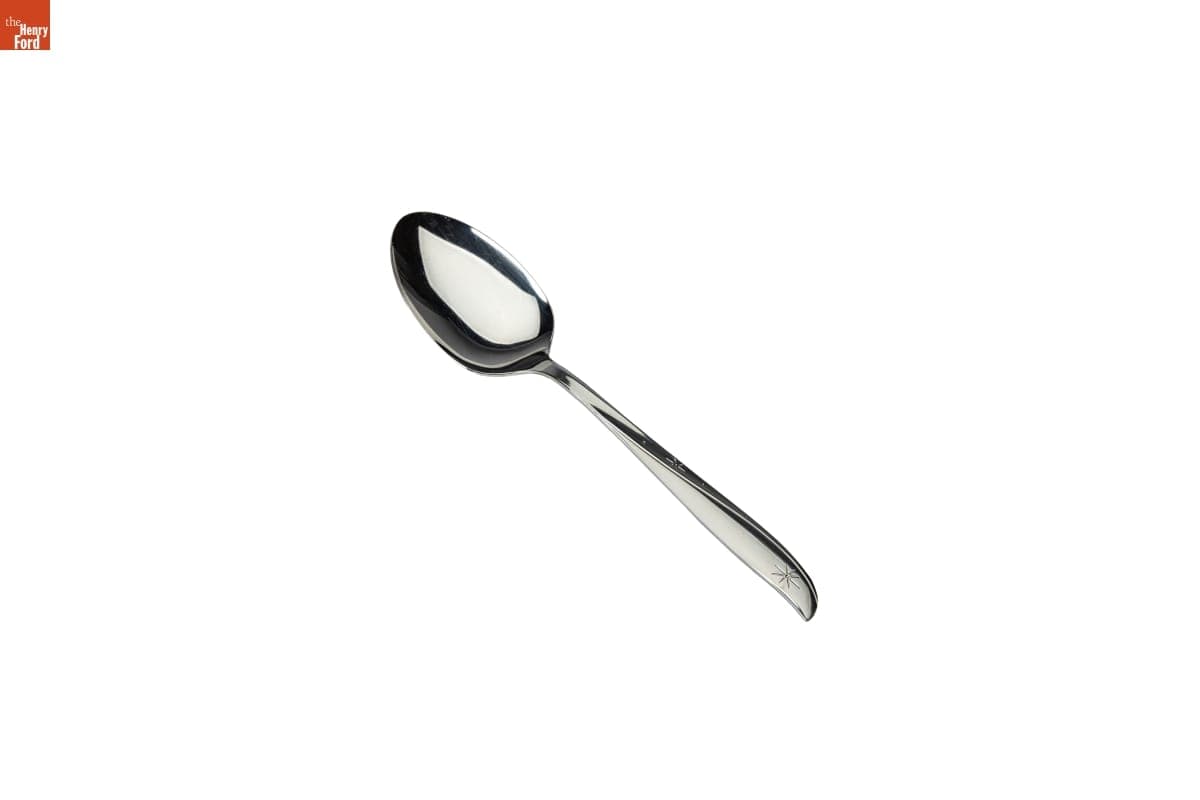 Oneida "Twin Star" Serving Spoon, 1959-1965