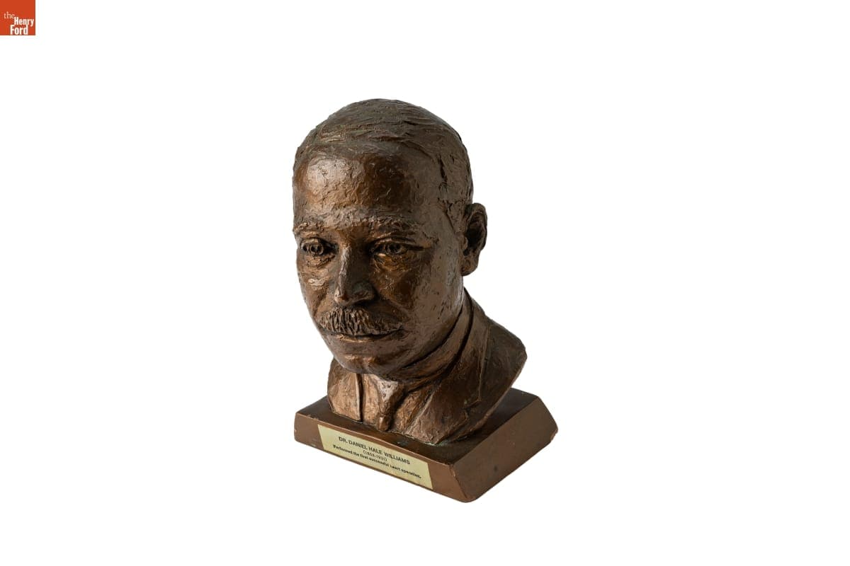 Plaster Bust of Dr. Daniel Hale Williams
