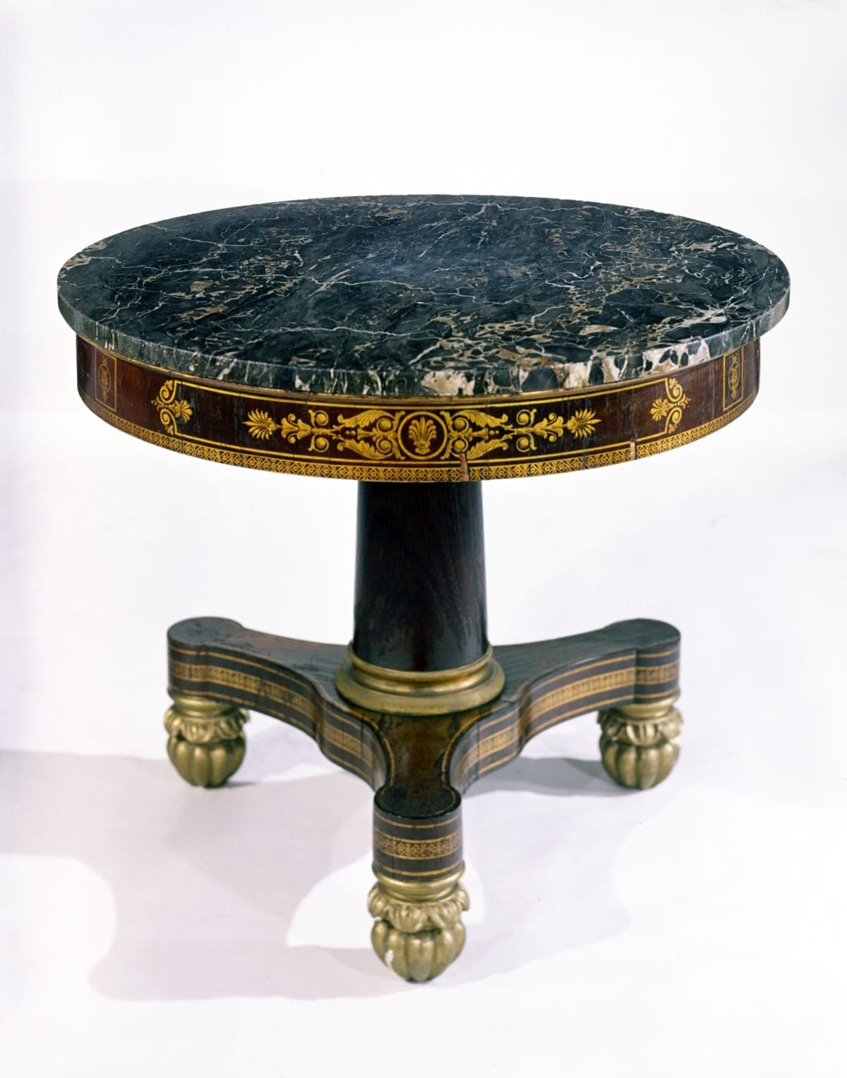 Center Table, Attributed to Charles Honore Lannuier, 1815-1825