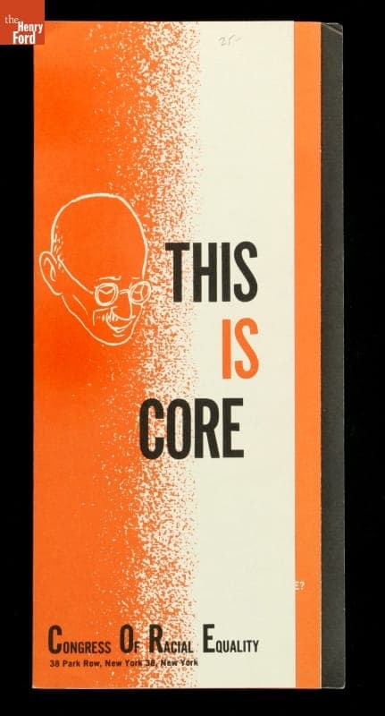 "This is CORE, Congress of Racial Equality," circa 1959