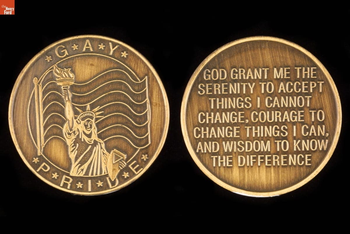 Gay Pride Medallion, 1978-2005