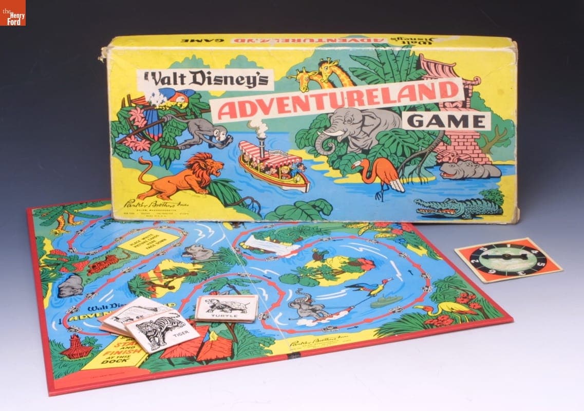 Walt Disney's Adventureland Game, 1956