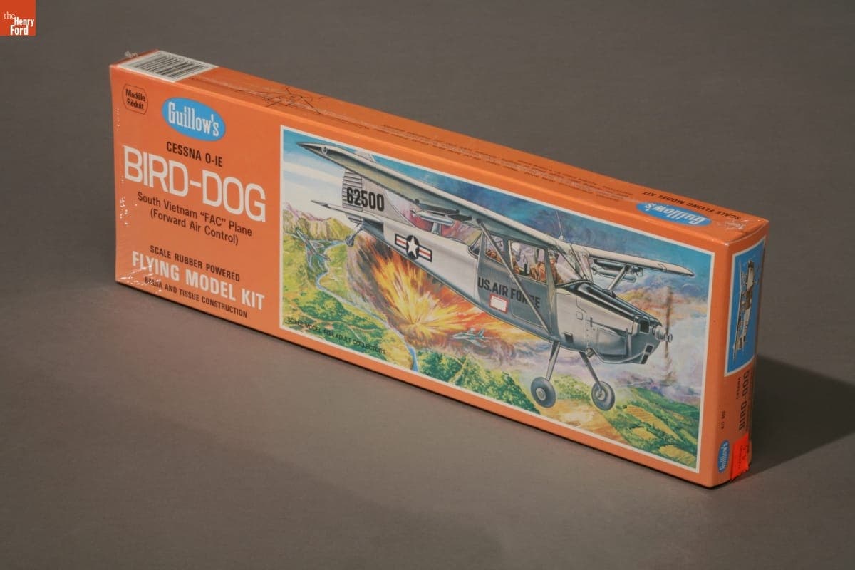 Cessna O-IE Bird-Dog Model Airplane Kit, 1967