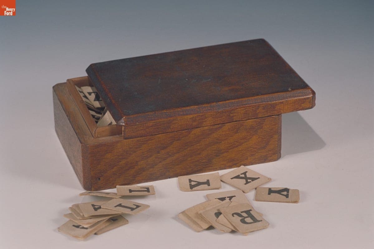 Anagram Game, 1860-1880