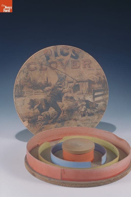 Pigs in Clover Maze Puzzle, 1889-1900