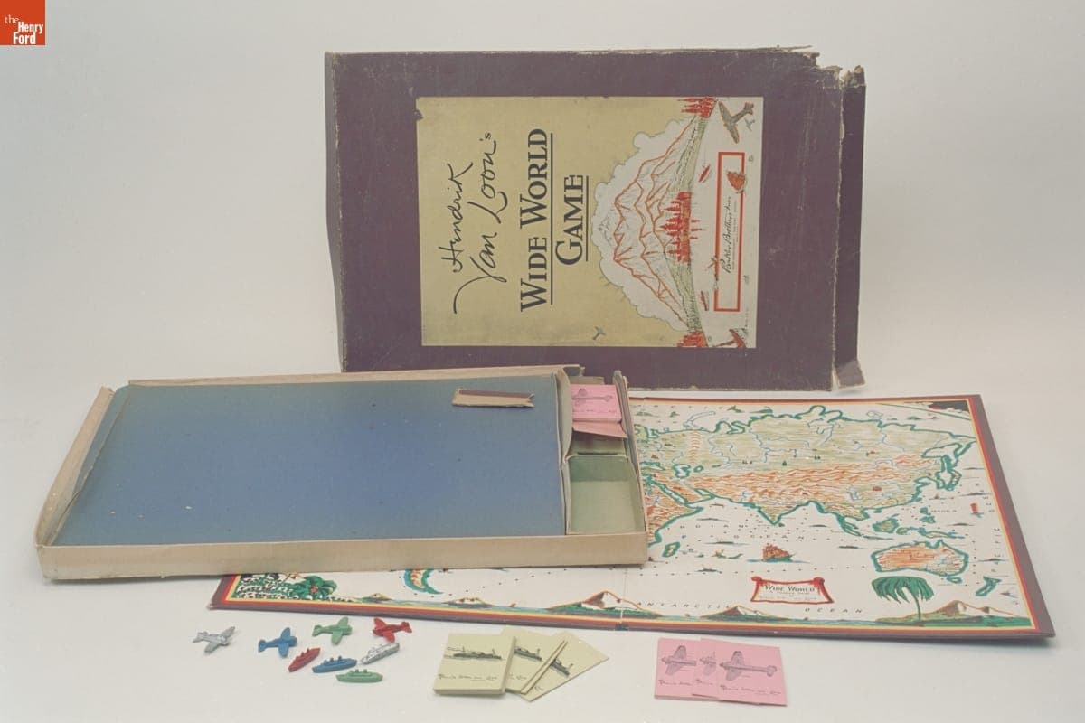 Hendrik Van Loon's Wide World Game, circa 1933