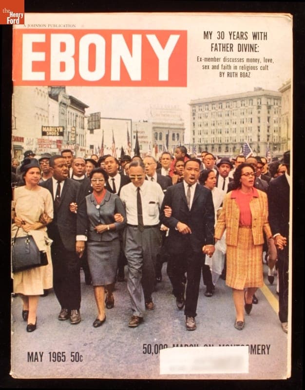 Ebony Magazine for May 1965, "50,000 March on Montgomery"