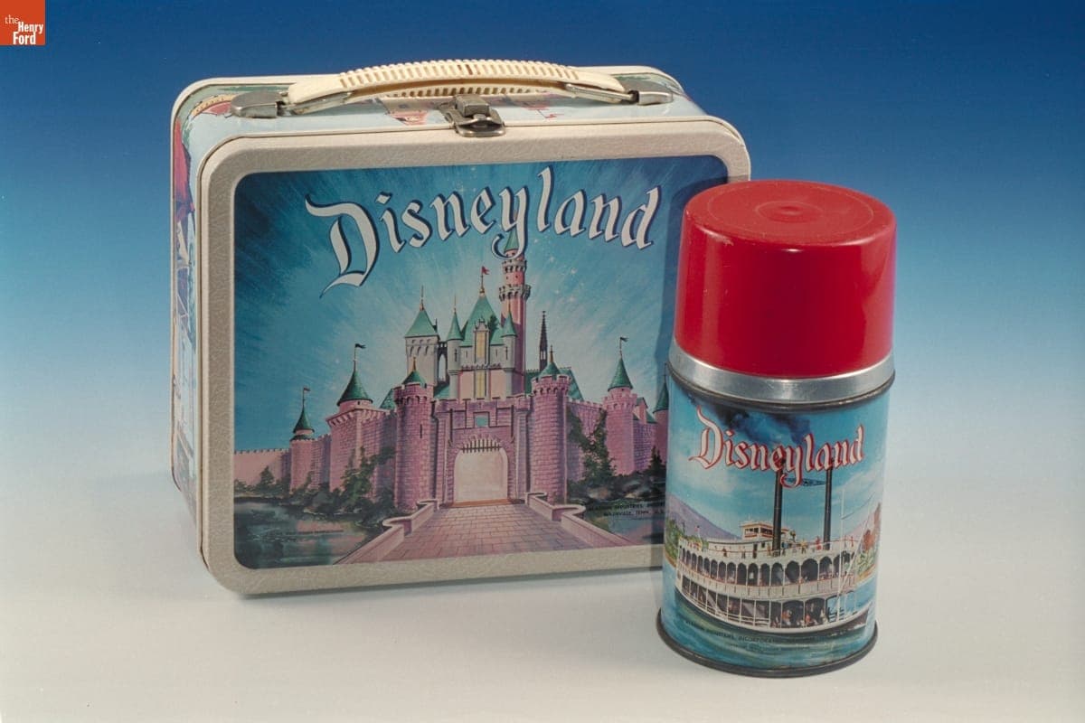 Lunchbox & Thermos, Disneyland, 1957