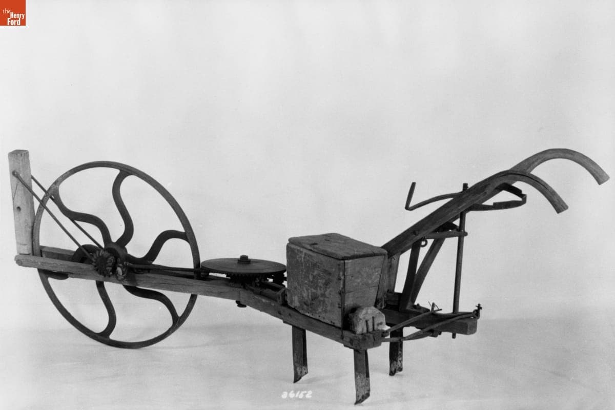 One-Horse Grain Drill, circa 1870
