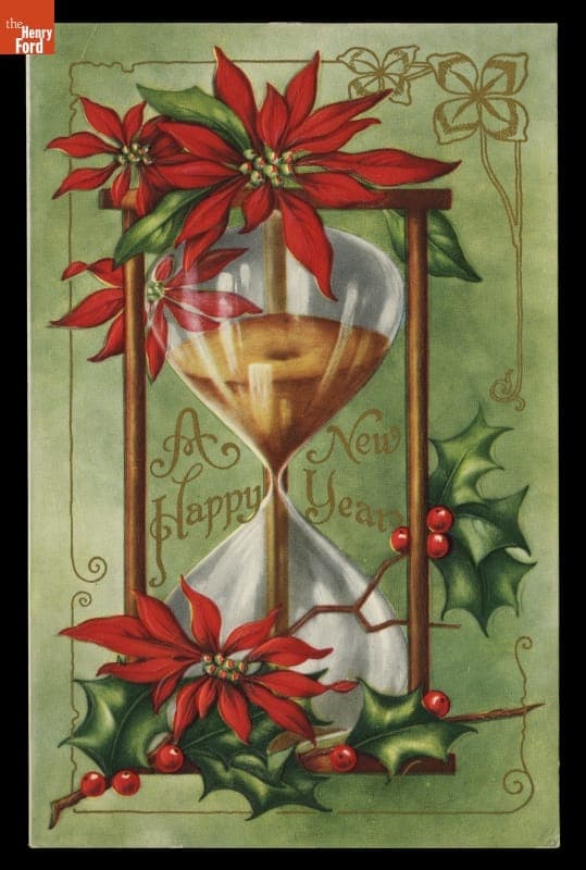 "A Happy New Year," circa 1910