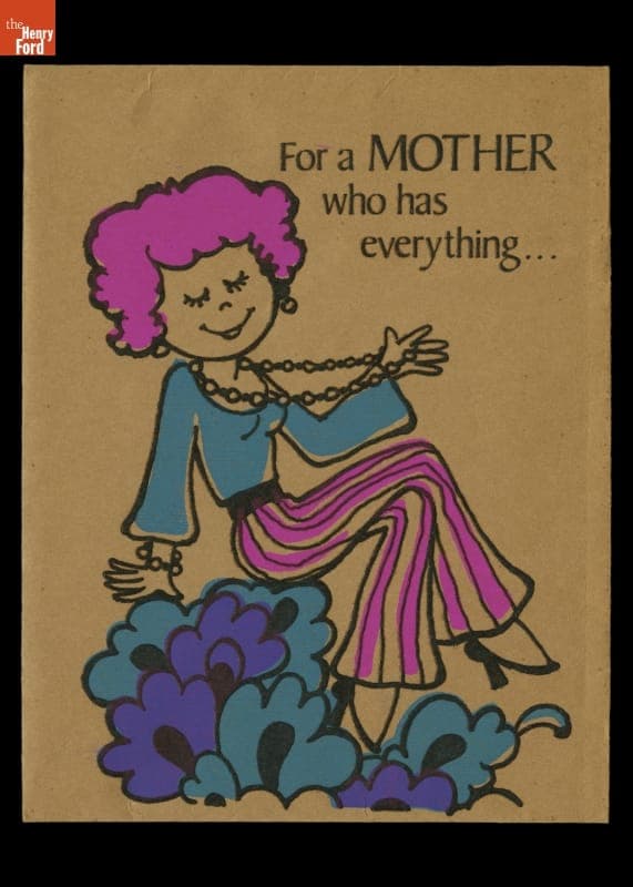 Mother's Day Card, "For a Mother Who Has Everything," circa 1980