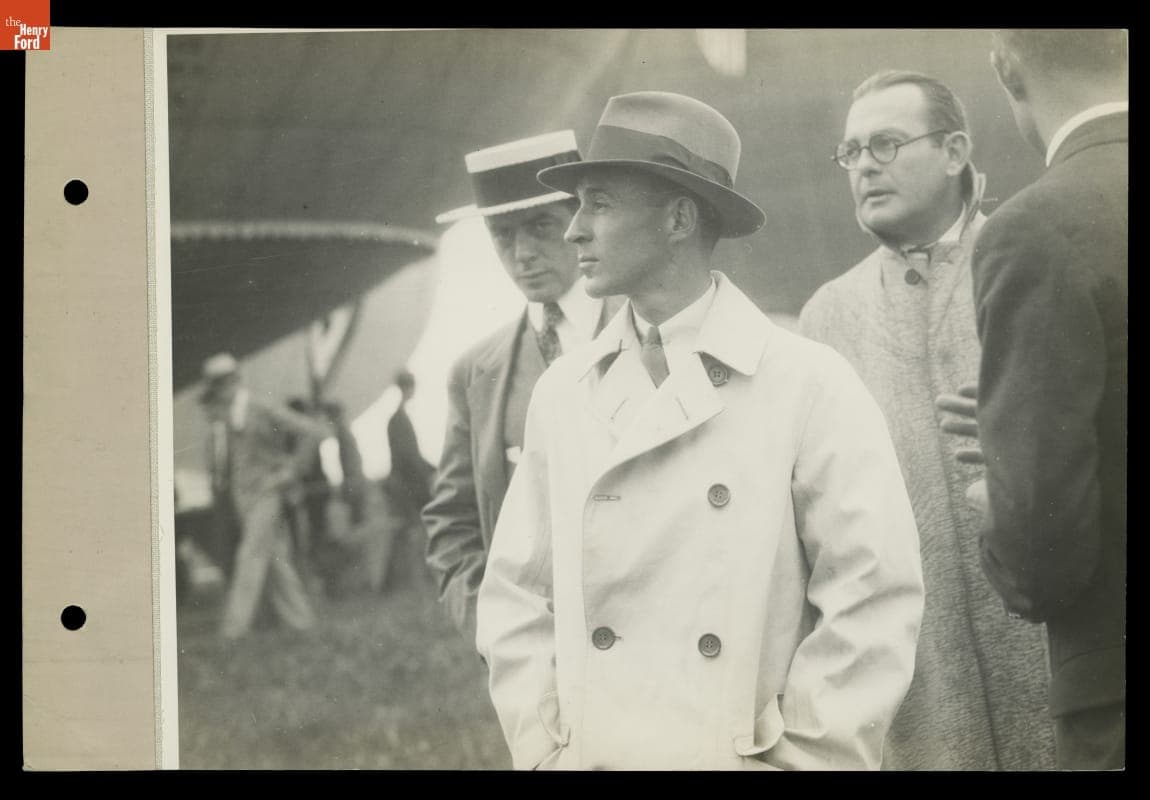 Edsel Ford at Balloon Races, Dearborn, Michigan, 1927