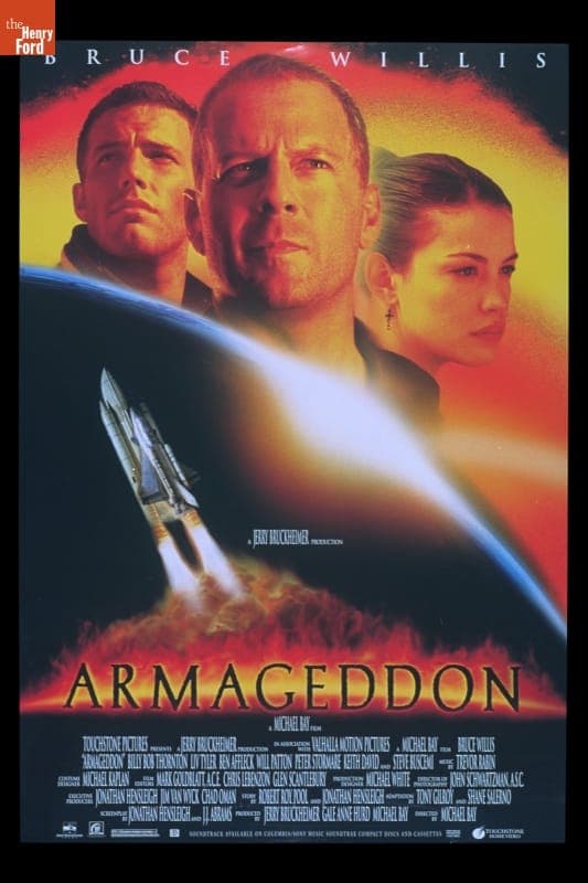 Movie Poster, "Armageddon," 1998