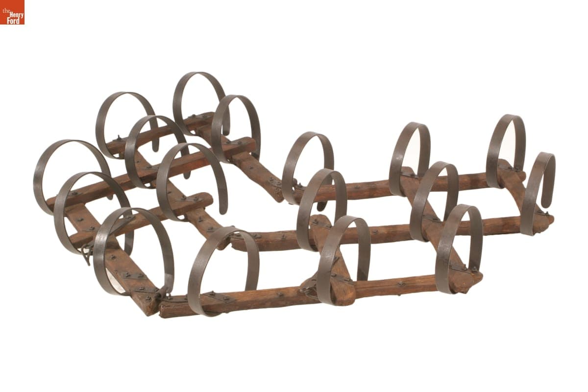 Spring-Tooth Harrow, circa 1888