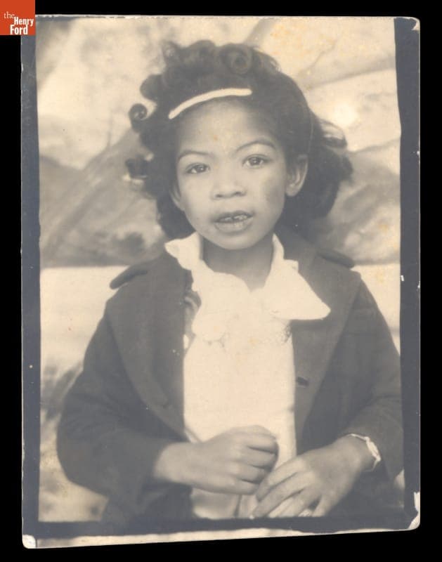 Photobooth Portrait of Rosylee Hawkins, circa 1940