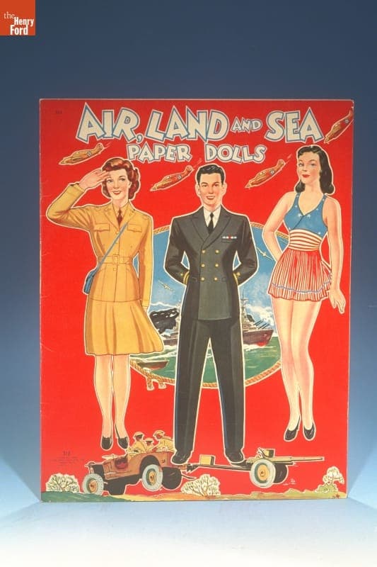 Air, Land and Sea Paper Dolls, 1943
