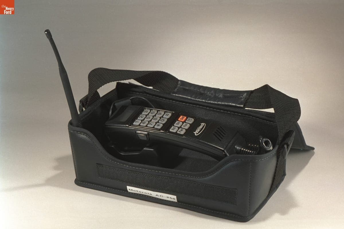Tough Talker Transportable Cell Phone, 1988