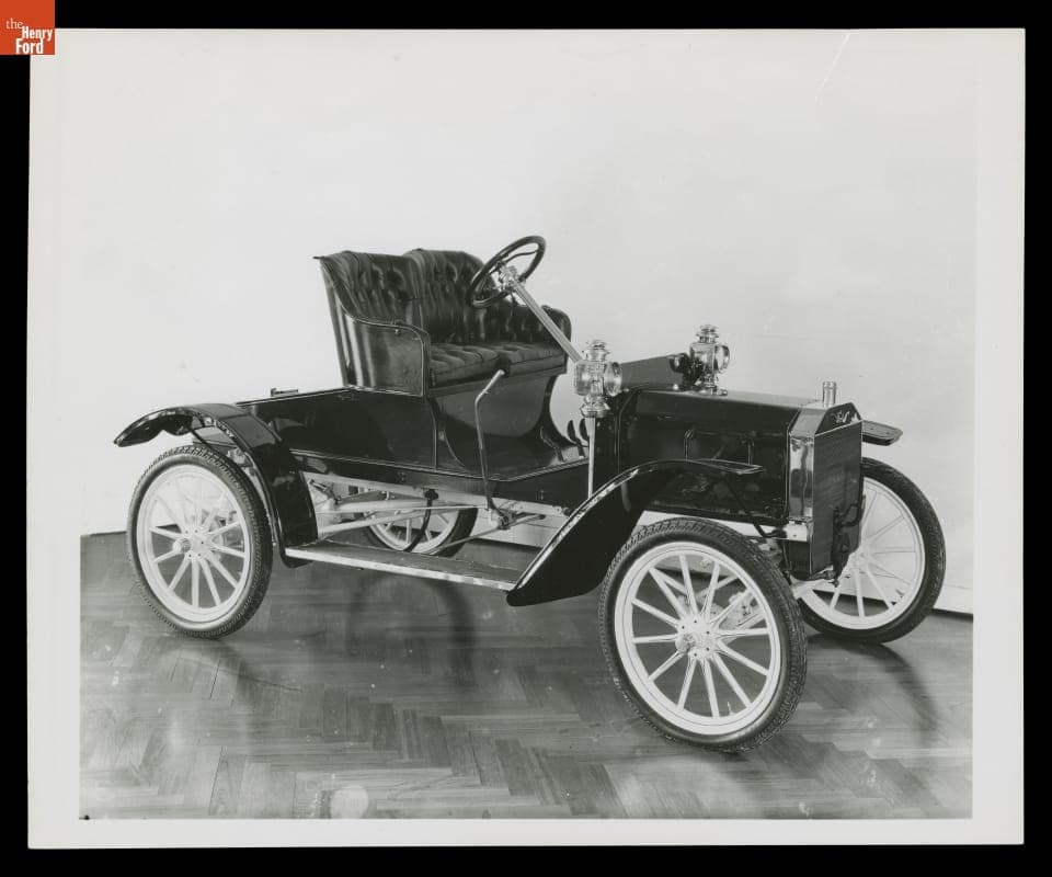 1907 Ford Model R Roadster Photographed in Henry Ford Museum, 1934