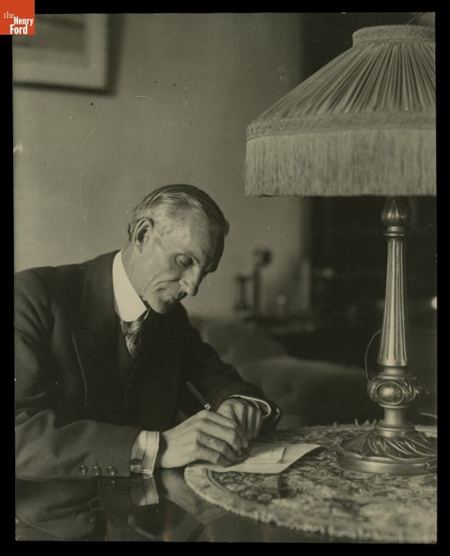 Portrait of Henry Ford, circa 1915