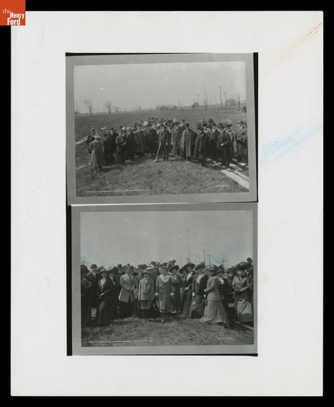 Groundbreaking Ceremony for Detroit General Hospital, Detroit, Michigan, 1912