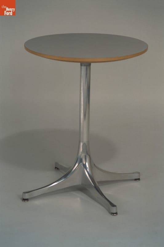 Nelson Pedestal End Table, 1955-1989