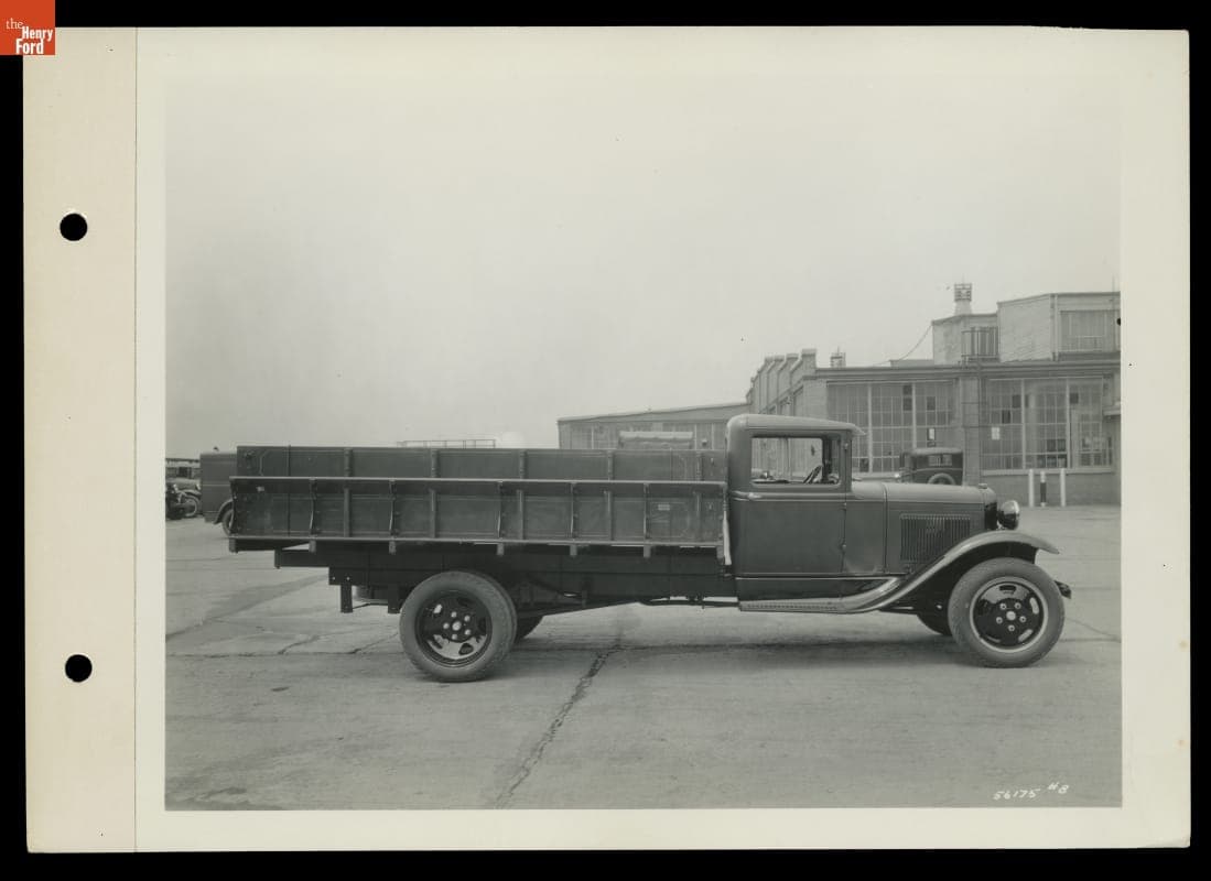 Ford Model AA Stake Truck with Optional Grain Side Extension, 1931