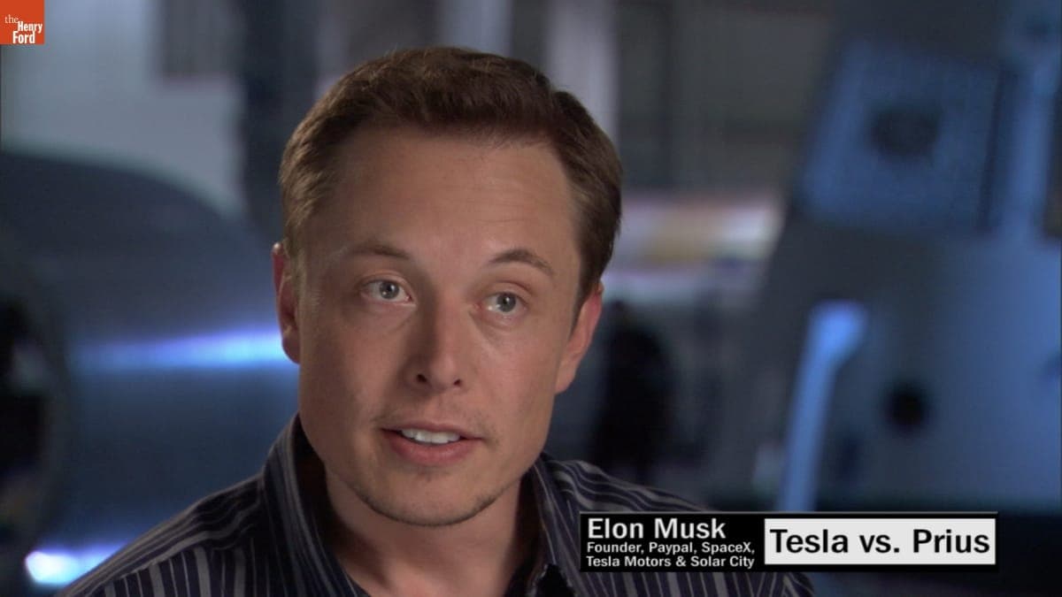 "Tesla Versus Prius" Clip from Interview with Elon Musk, 2008