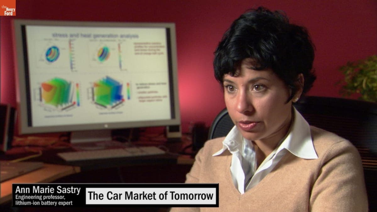 "The Car Market of Tomorrow" Clip from Interview with Ann Marie Sastry, 2009