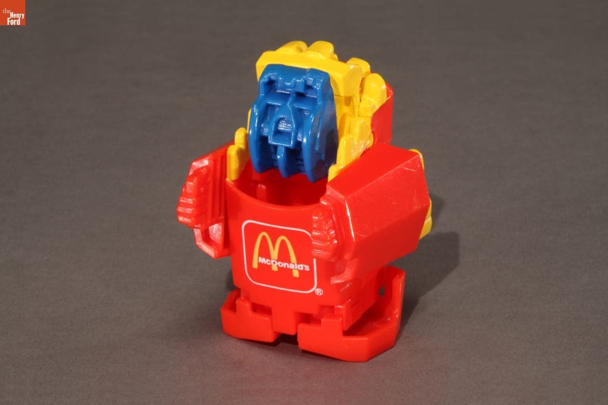 McDonald's Changeables "Fry Force" Happy Meal Toy, 1989