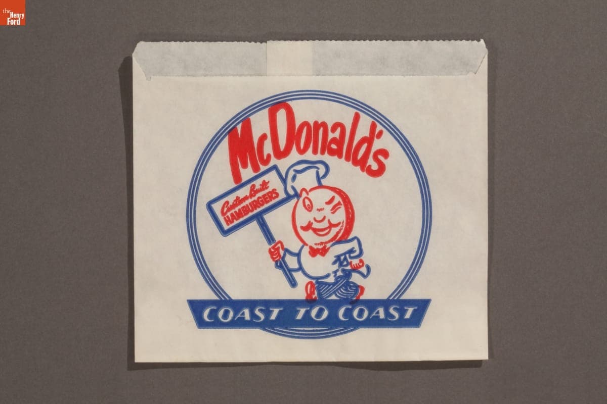 McDonald's Packet, 1955-1962