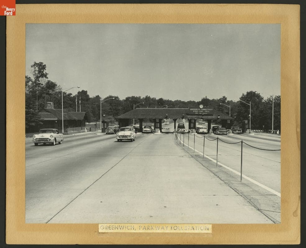 Greenwich Parkway Toll Station, Greenwich, Connecticut, 1960-1969