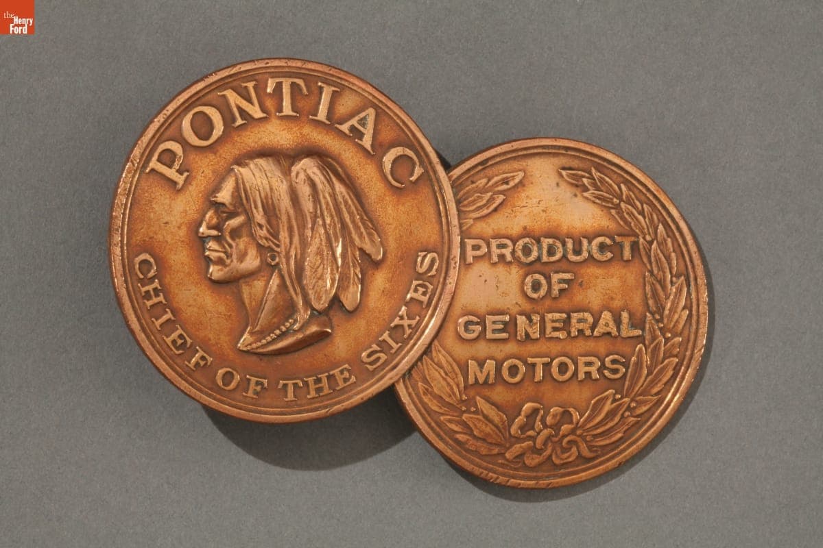 Pontiac Radiator Emblem, 1926-1933