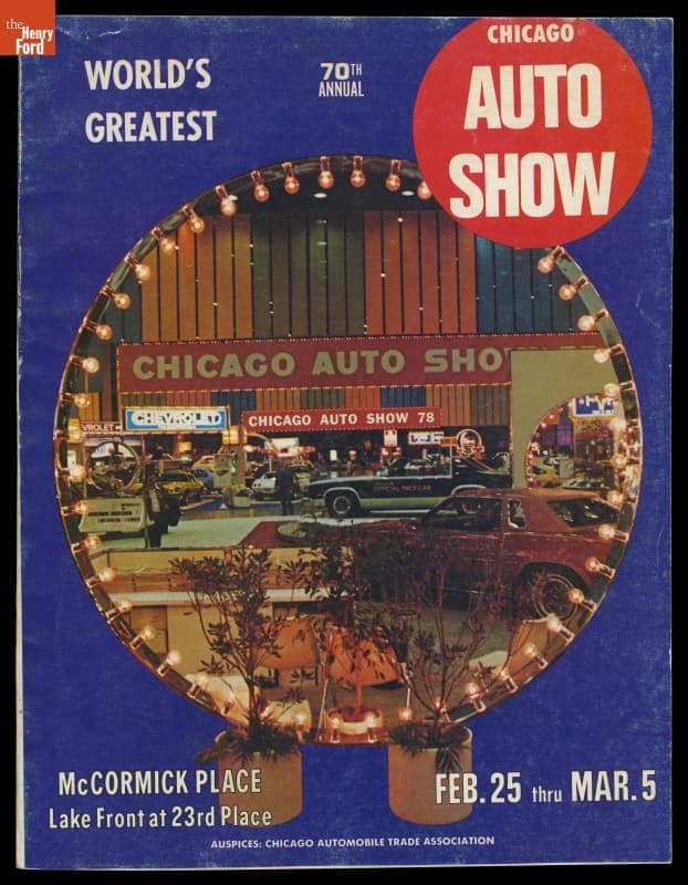 Program, "70th Annual Chicago Auto Show," February 25 through March 5, 1978
