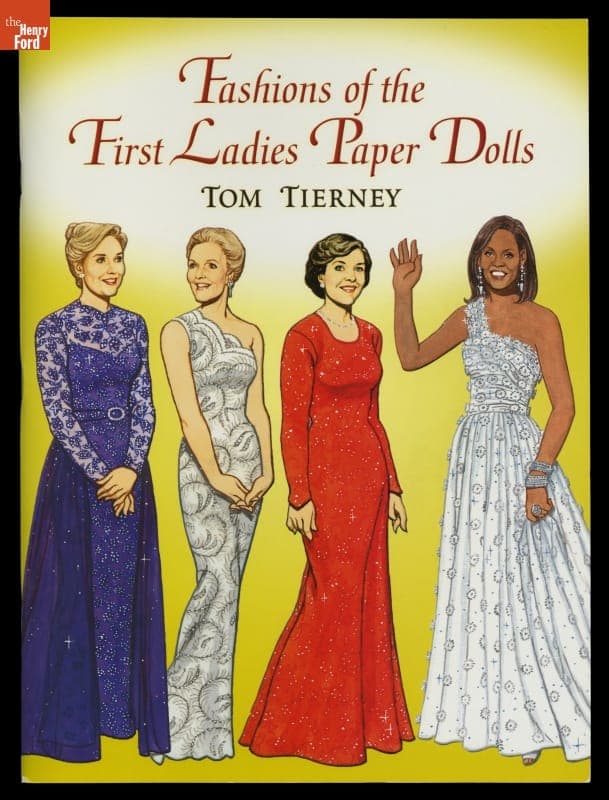 Book, "Fashions of the First Ladies Paper Dolls," 2009