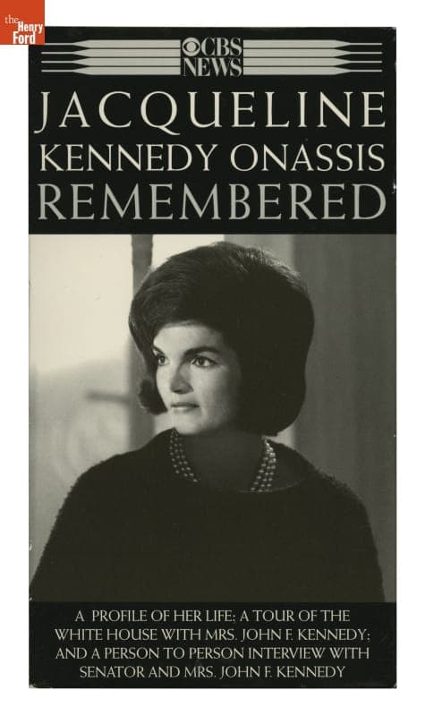 Videotape Recording, "Jacqueline Kennedy Onassis Remembered: A Profile of Her Life," 1994