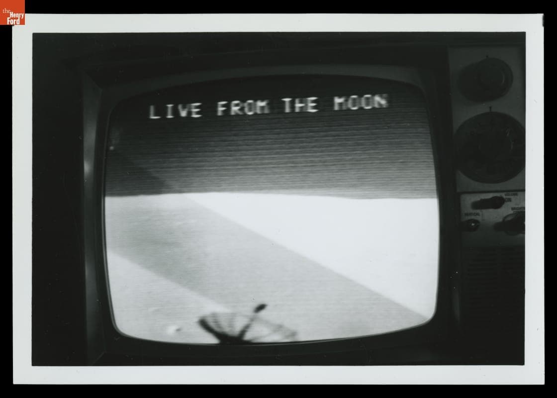 Home Television Broadcast of NASA's Apollo 16 Moon Landing, April 16, 1972