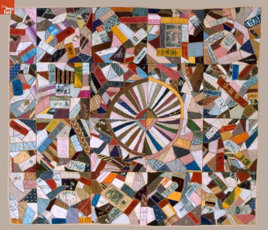 Crazy Quilt, circa 1896