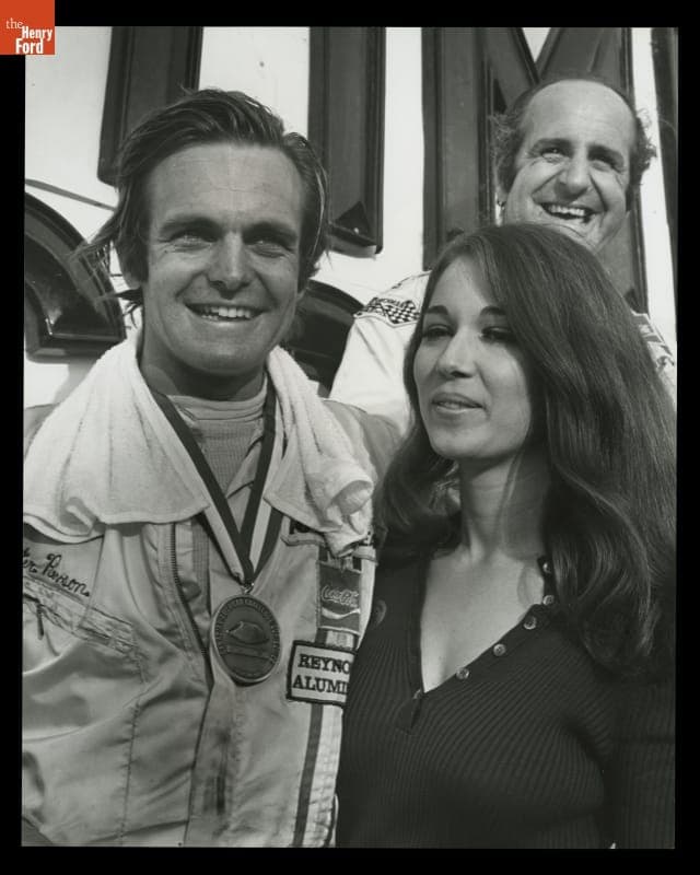 Peter Revson at the 14th Annual Los Angeles Times Grand Prix, October 1971