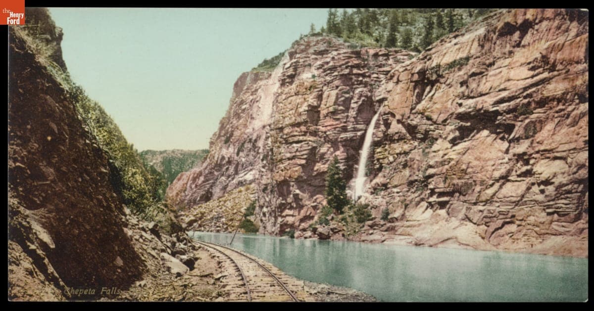 "Chipeta Falls," Colorado, 1883