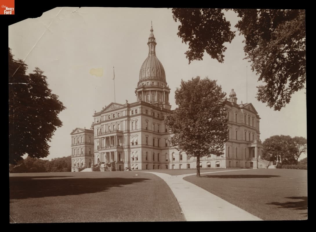 Capitol Building, Lansing, Michigan, circa 1905