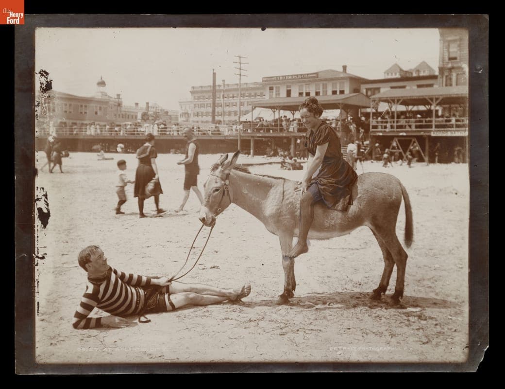 "At Atlantic City," 1906