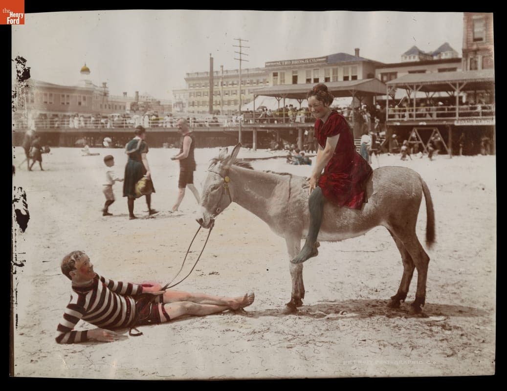 "At Atlantic City," 1906