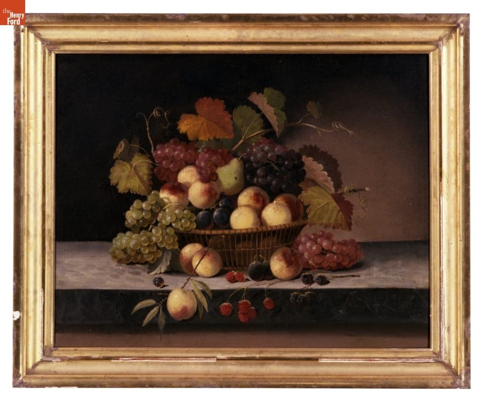 Oil Painting, Still Life, Attributed to James Peale, circa 1815